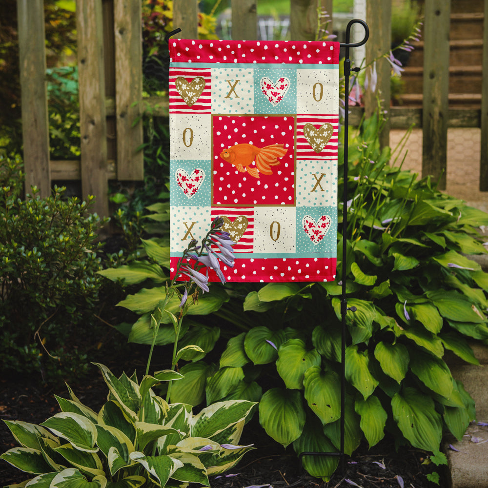 Celestial Eye Goldfish Love Garden Flag Mailbox Decorative Yard Banner Outside Patio Artwork for Flower Beds, Garden Size, Multicolor
