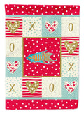 Paradise Fish Love House Flag 28x40 Porch Sleeve Pole Decorative Outside Yard Banner Artwork Wall Hanging, Polyester