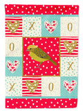 Lizard Canary Love Garden Flag Mailbox Decorative Yard Banner Outside Patio Artwork for Flower Beds, Garden Size, Multicolor
