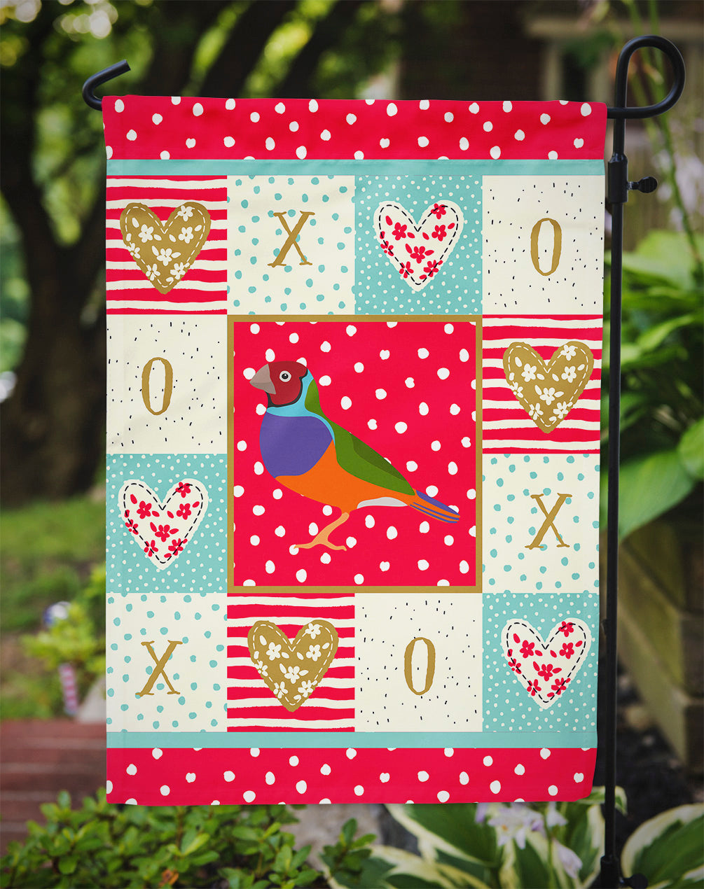 Amadina Love Garden Flag Mailbox Decorative Yard Banner Outside Patio Artwork for Flower Beds, Garden Size, Multicolor