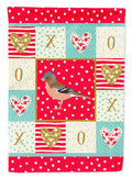Finch Love Garden Flag Mailbox Decorative Yard Banner Outside Patio Artwork for Flower Beds, Garden Size, Multicolor