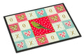 Budgerigar Love Doormat Indoor Outdoor 24H X 36W Front Door Mat Rugs for Entryway, Non Slip Washable Low Pile,