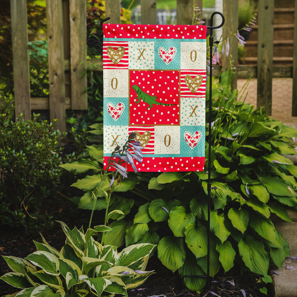 Iguana Garden Flag Mailbox Decorative Yard Banner Outside Patio Artwork for Flower Beds, Garden Size, Multicolor
