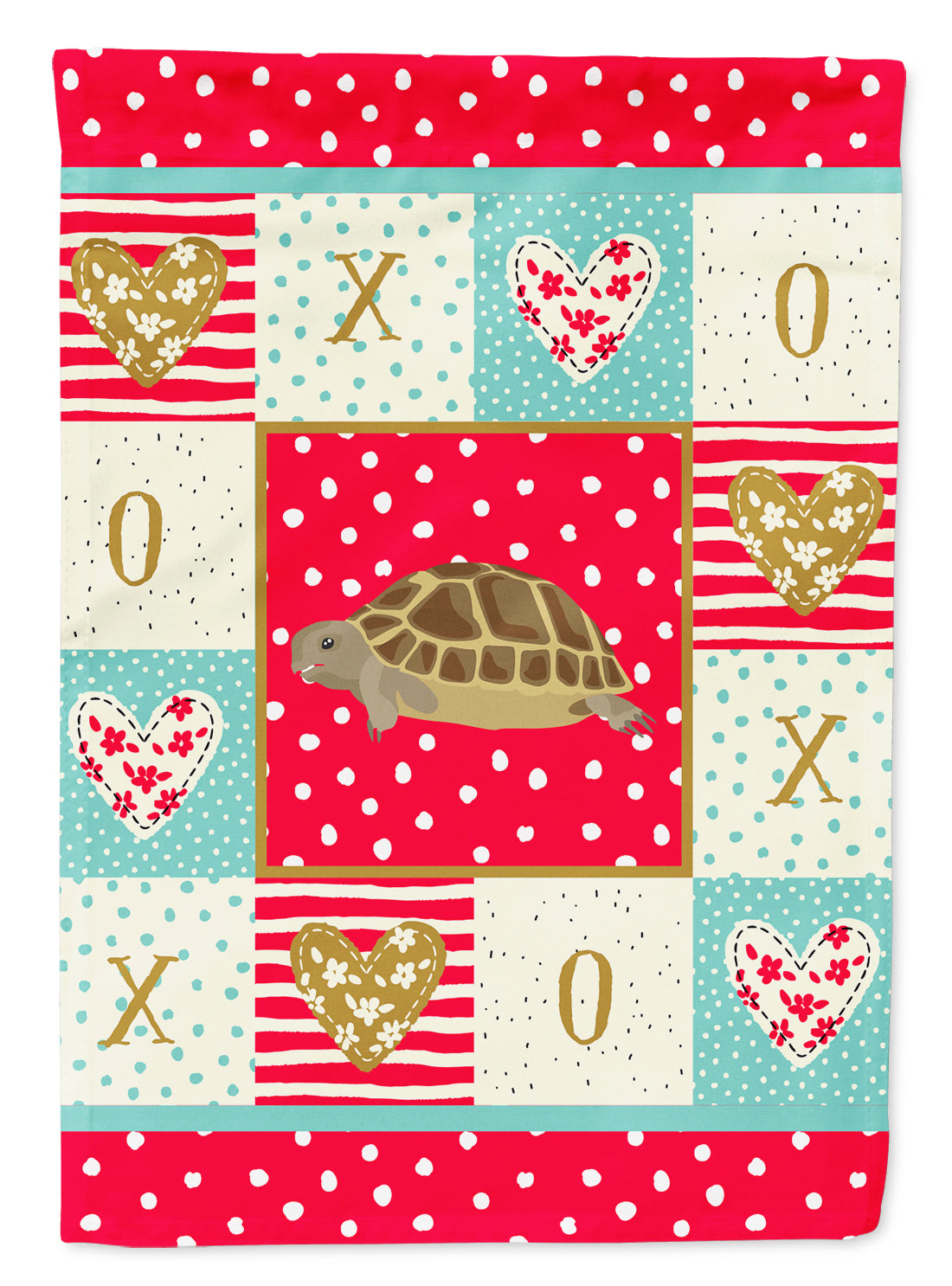 Turtle Garden Flag Mailbox Decorative Yard Banner Outside Patio Artwork for Flower Beds, Garden Size, Multicolor