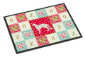 Balinese #2 Cat Love Doormat Indoor Outdoor 24H X 36W Front Door Mat Rugs for Entryway, Non Slip Washable Low Pile,