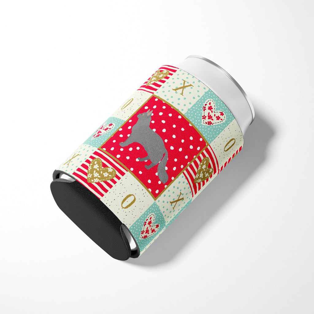 Nebelung #2 Cat Love Can or Bottle Hugger Cooler Sleeve for Standard 12 oz Cans, Insulated Foam Beer & Soda Can Hugger Reusable