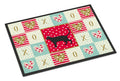 Pantherette Cat Love Doormat Indoor Outdoor 18H X 27W Front Door Mat Rugs for Entryway, Non Slip Washable