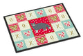 Selkirk Rex #1 Cat Love Doormat Indoor Outdoor 18H X 27W Front Door Mat Rugs for Entryway, Non Slip Washable