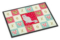 Chinchilla Persian Longhair Cat Love Doormat Indoor Outdoor 24H X 36W Front Door Mat Rugs for Entryway, Non Slip Washable Low Pile,