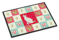 Korean Bobtail Cat Love Doormat Indoor Outdoor 18H X 27W Front Door Mat Rugs for Entryway, Non Slip Washable
