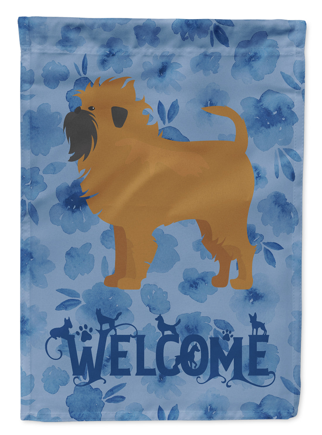 Affenpinscher #1 Welcome Garden Flag Mailbox Decorative Yard Banner Outside Patio Artwork for Flower Beds, Garden Size, Multicolor