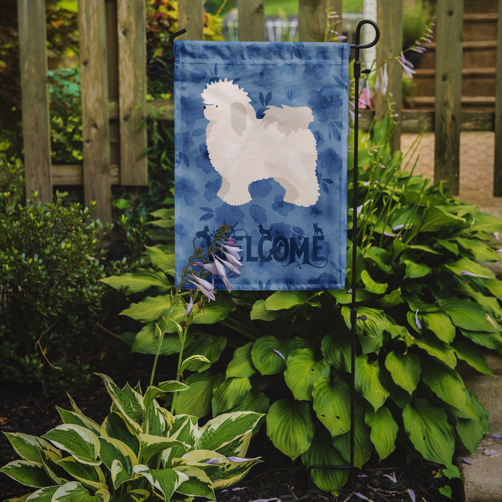 Bolognese Welcome Garden Flag Mailbox Decorative Yard Banner Outside Patio Artwork for Flower Beds, Garden Size, Multicolor