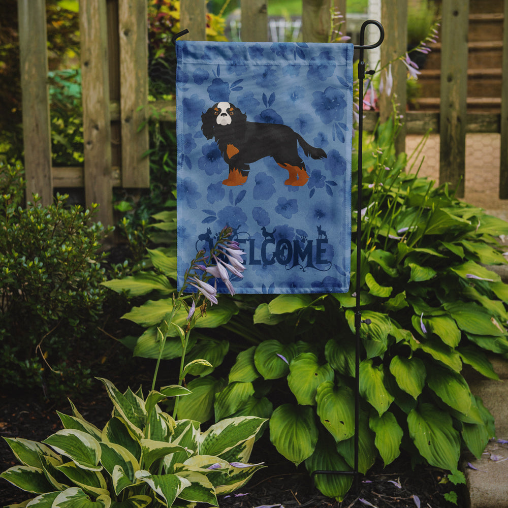 Cavalier King Charles Spaniel #2 Welcome Garden Flag Mailbox Decorative Yard Banner Outside Patio Artwork for Flower Beds, Garden Size, Multicolor