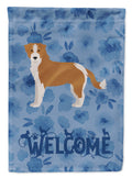Kromfohrlander Welcome Garden Flag Mailbox Decorative Yard Banner Outside Patio Artwork for Flower Beds, Garden Size, Multicolor