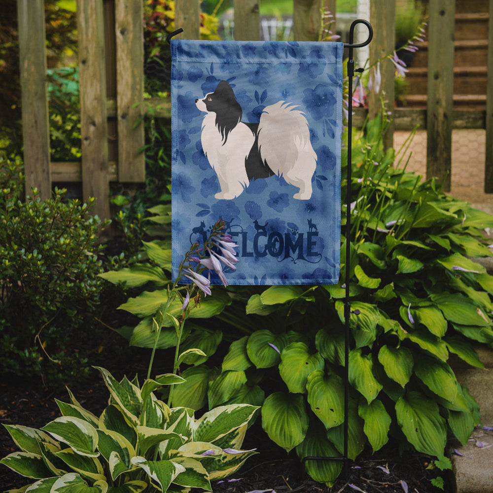 Papillon #2 Welcome Garden Flag Mailbox Decorative Yard Banner Outside Patio Artwork for Flower Beds, Garden Size, Multicolor
