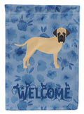 Bullmastiff Welcome Garden Flag Mailbox Decorative Yard Banner Outside Patio Artwork for Flower Beds, Garden Size, Multicolor