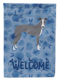 Italian Greyhound Welcome Garden Flag Mailbox Decorative Yard Banner Outside Patio Artwork for Flower Beds, Garden Size, Multicolor