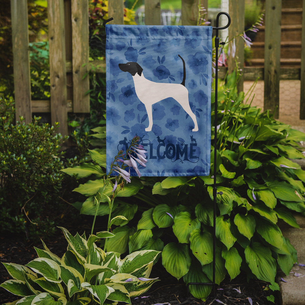 English Pointer Welcome Garden Flag Mailbox Decorative Yard Banner Outside Patio Artwork for Flower Beds, Garden Size, Multicolor