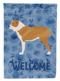 Central Asian Shepherd Dog Welcome Garden Flag Mailbox Decorative Yard Banner Outside Patio Artwork for Flower Beds, Garden Size, Multicolor