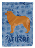 Leonberger Welcome Garden Flag Mailbox Decorative Yard Banner Outside Patio Artwork for Flower Beds, Garden Size, Multicolor