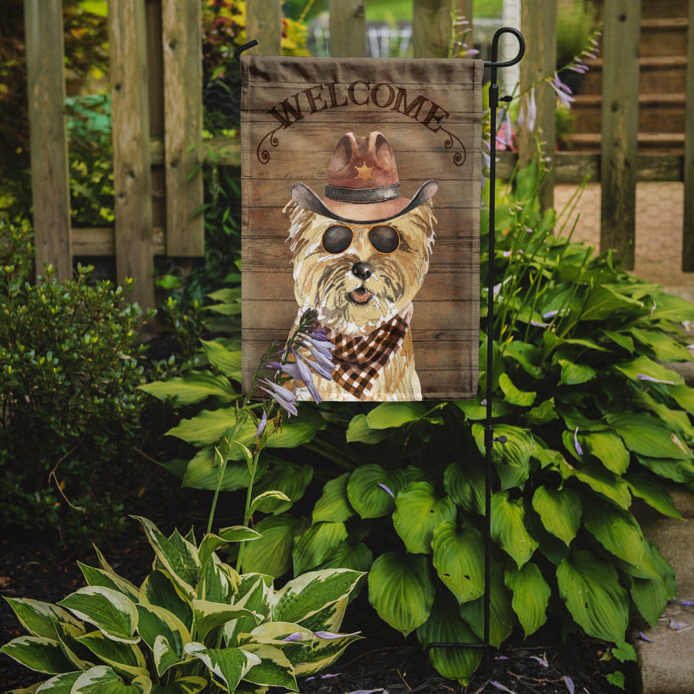 Cairn Terrier Country Dog Garden Flag Mailbox Decorative Yard Banner Outside Patio Artwork for Flower Beds, Garden Size, Multicolor