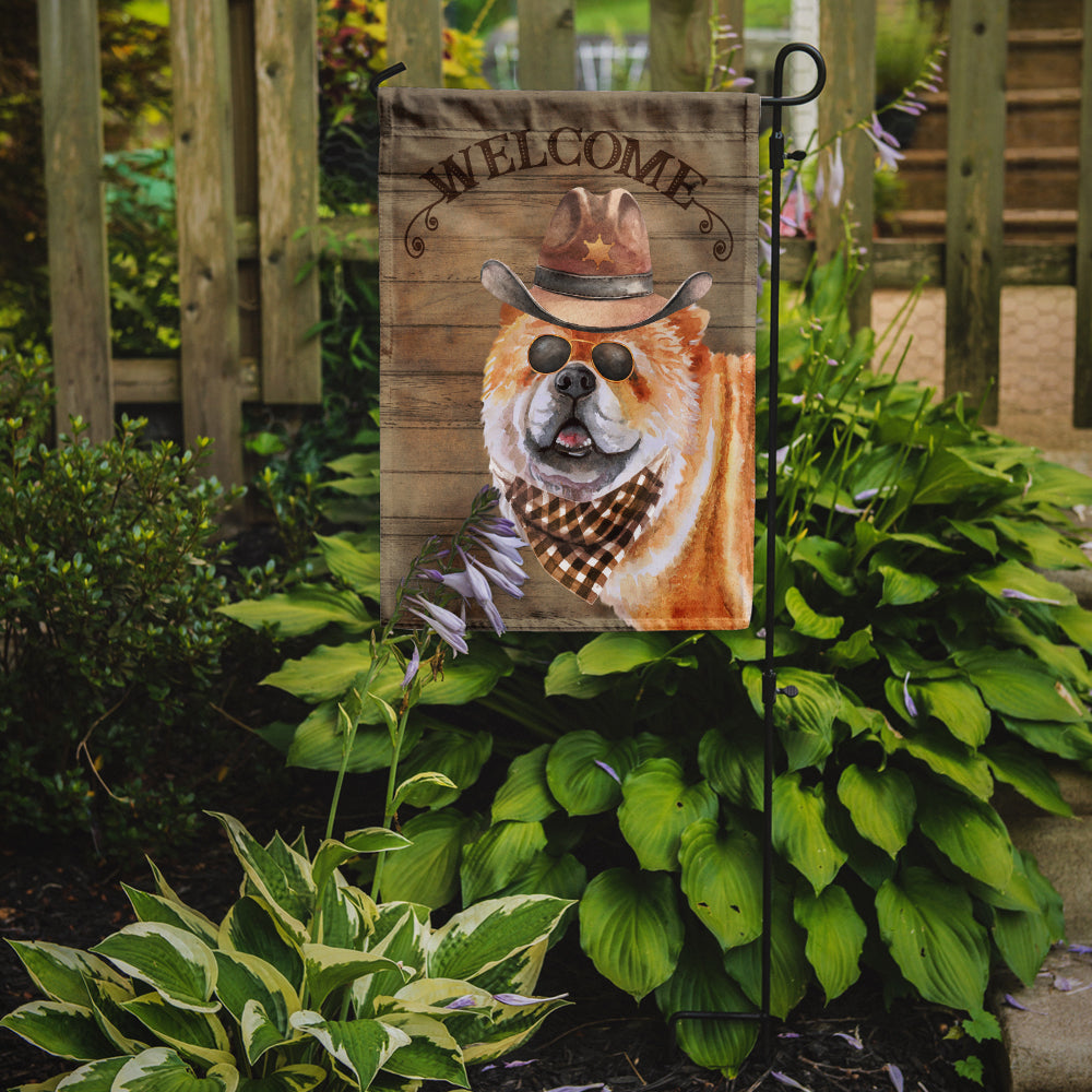 Chow Chow #2 Country Dog Garden Flag Mailbox Decorative Yard Banner Outside Patio Artwork for Flower Beds, Garden Size, Multicolor