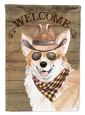 Corgi Country Dog Garden Flag Mailbox Decorative Yard Banner Outside Patio Artwork for Flower Beds, Garden Size, Multicolor