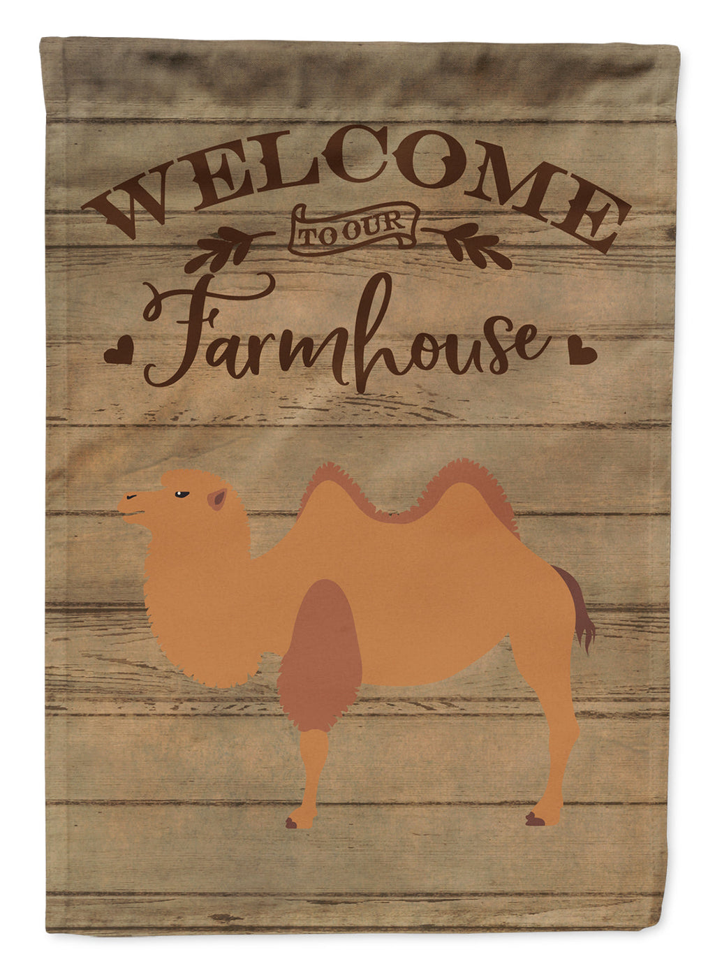 Bactrian Camel Welcome Garden Flag Mailbox Decorative Yard Banner Outside Patio Artwork for Flower Beds, Garden Size, Multicolor