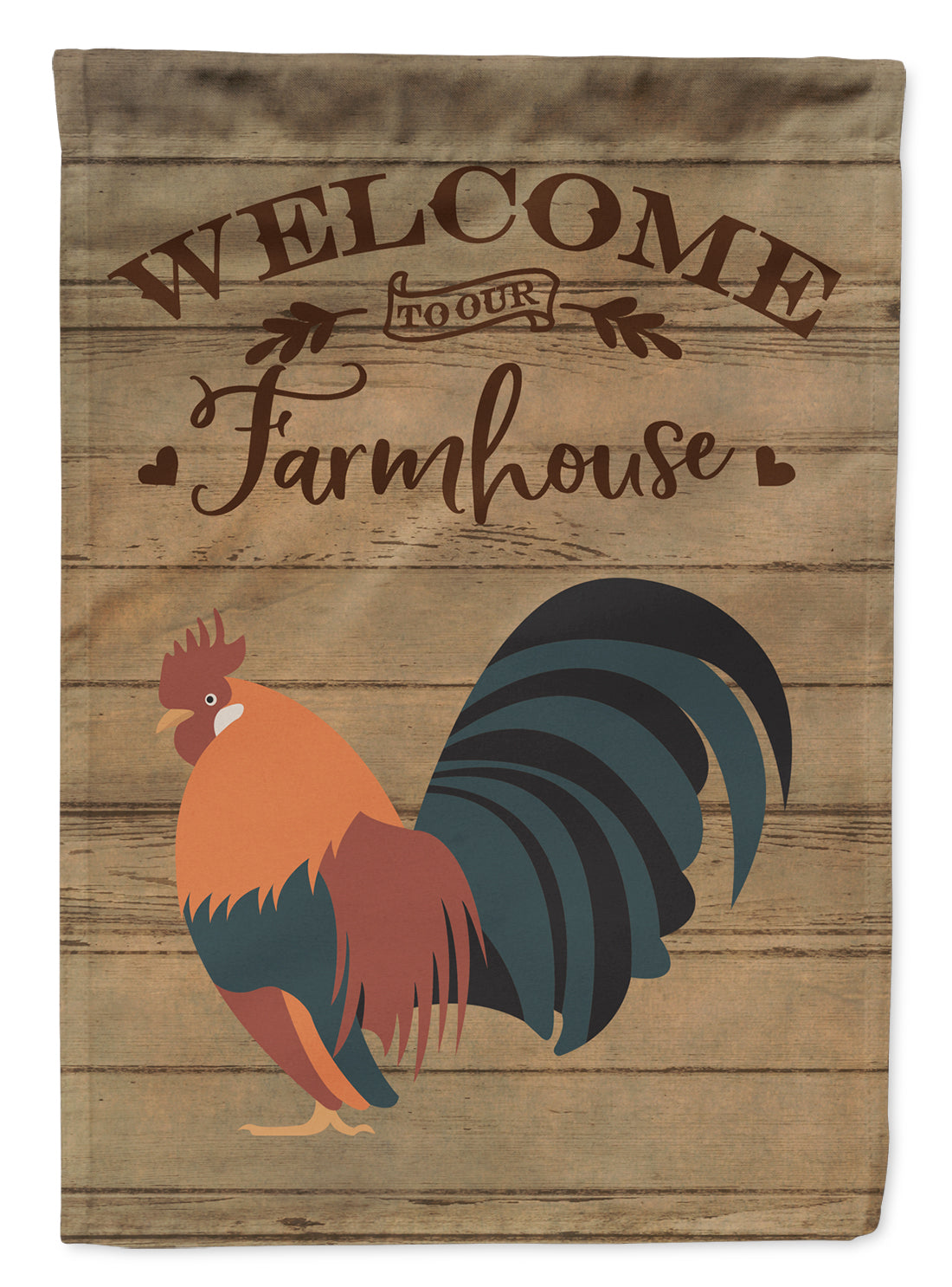 Dutch Bantam Chicken Welcome Garden Flag Mailbox Decorative Yard Banner Outside Patio Artwork for Flower Beds, Garden Size, Multicolor