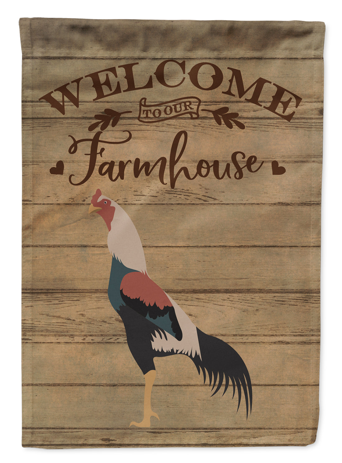 Kulang Chicken Welcome Garden Flag Mailbox Decorative Yard Banner Outside Patio Artwork for Flower Beds, Garden Size, Multicolor