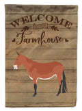 Mule Welcome Garden Flag Mailbox Decorative Yard Banner Outside Patio Artwork for Flower Beds, Garden Size, Multicolor