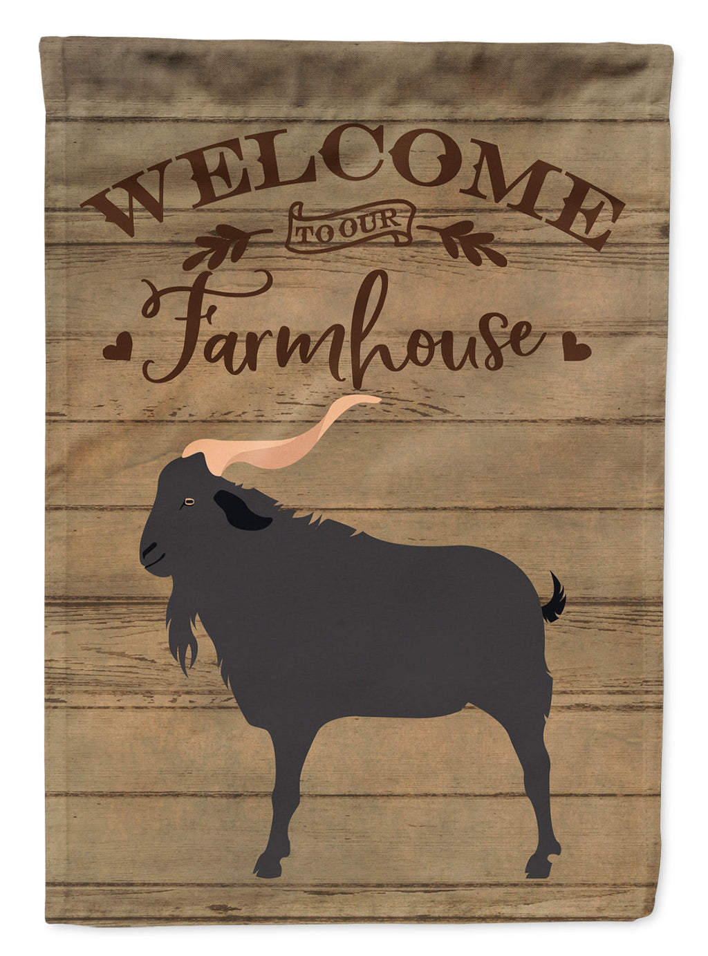 Verata Goat Welcome Garden Flag Mailbox Decorative Yard Banner Outside Patio Artwork for Flower Beds, Garden Size, Multicolor