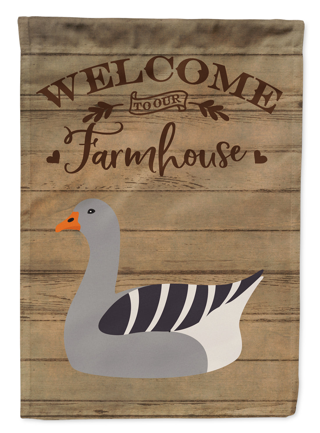 Pilgrim Goose Welcome Garden Flag Mailbox Decorative Yard Banner Outside Patio Artwork for Flower Beds, Garden Size, Multicolor