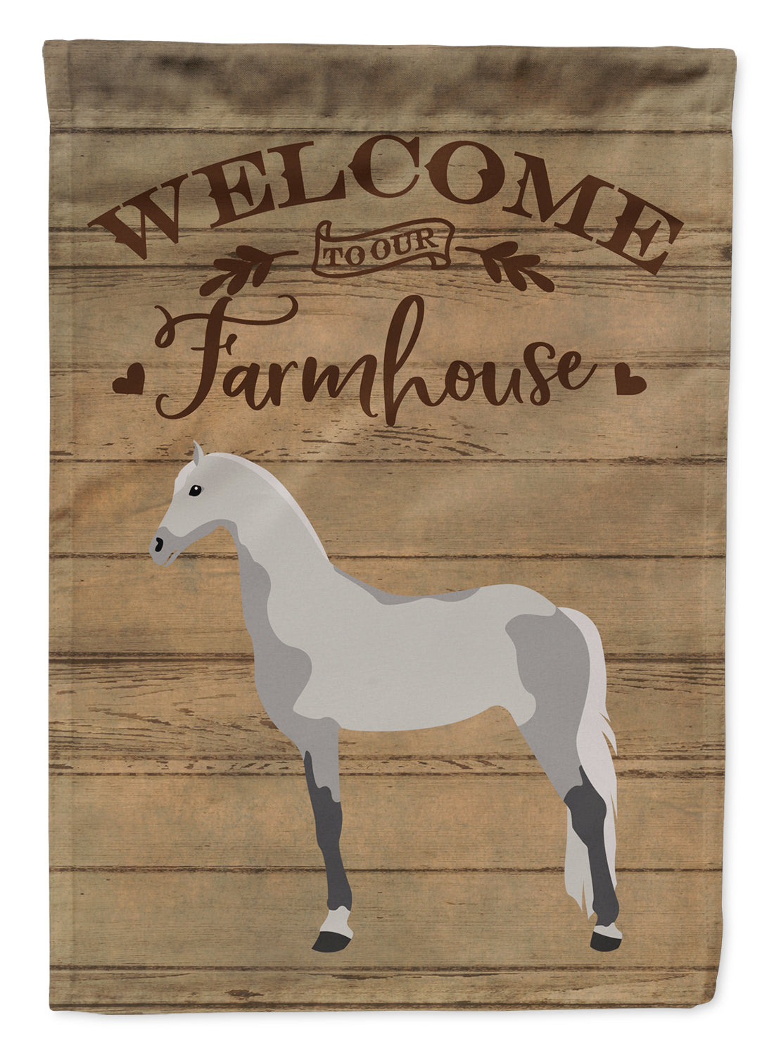 Orlov Trotter Horse Welcome Garden Flag Mailbox Decorative Yard Banner Outside Patio Artwork for Flower Beds, Garden Size, Multicolor