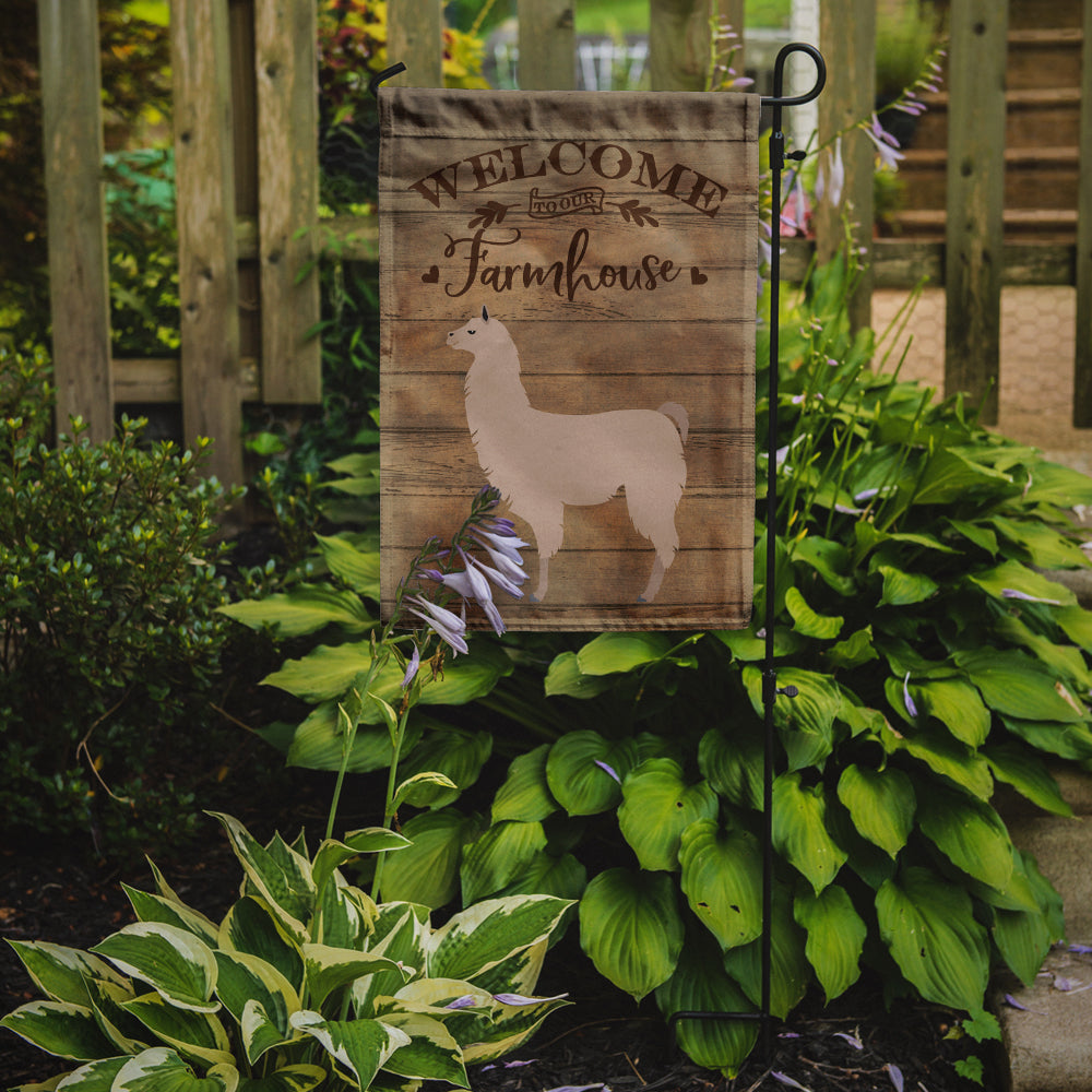 Llama Welcome Garden Flag Mailbox Decorative Yard Banner Outside Patio Artwork for Flower Beds, Garden Size, Multicolor