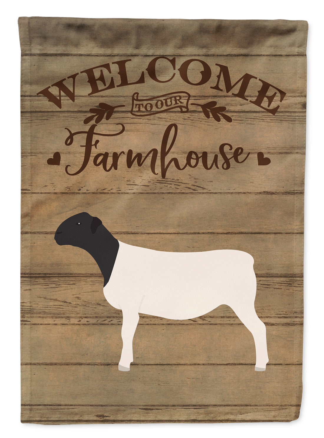 Dorper Sheep Welcome Garden Flag Mailbox Decorative Yard Banner Outside Patio Artwork for Flower Beds, Garden Size, Multicolor