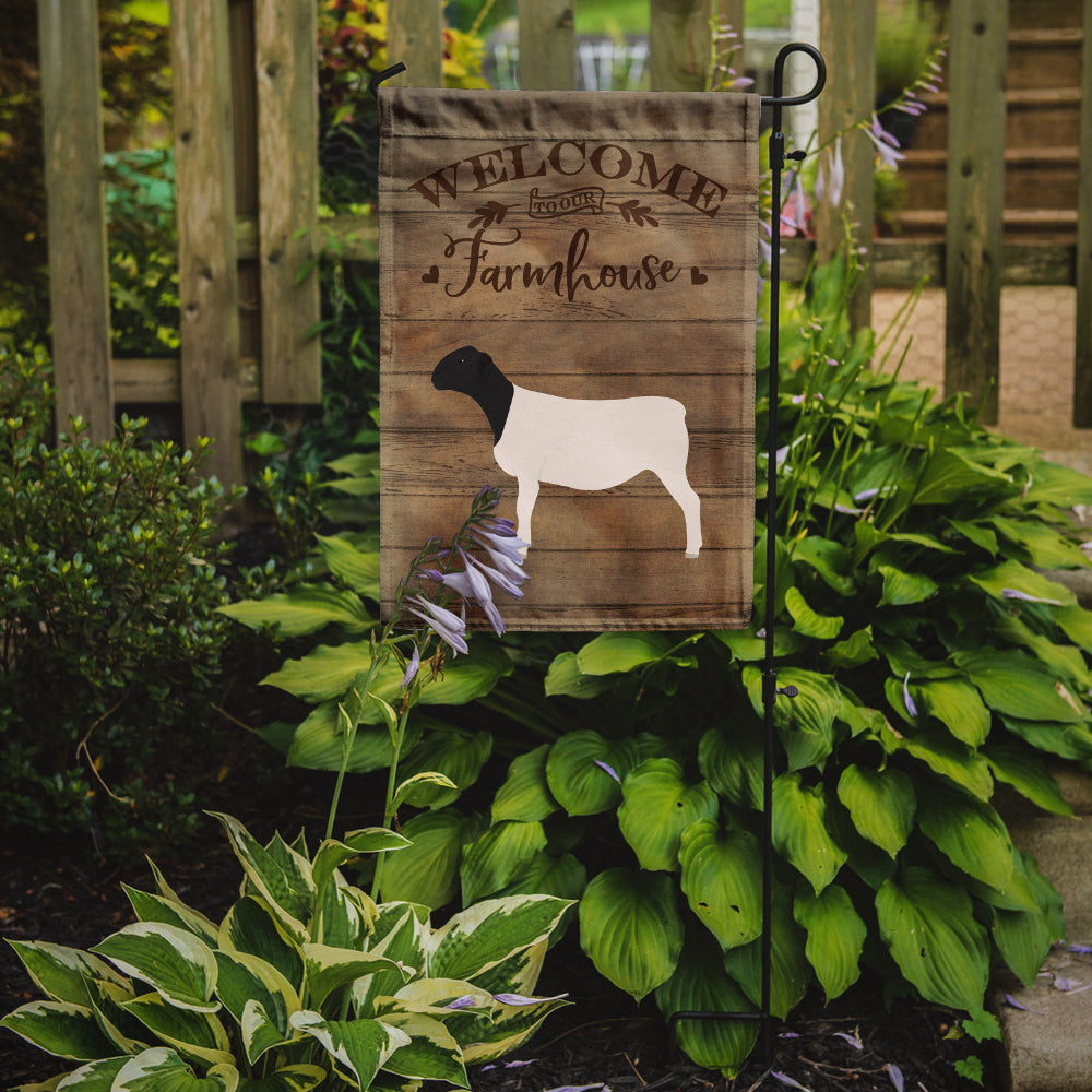 Dorper Sheep Welcome Garden Flag Mailbox Decorative Yard Banner Outside Patio Artwork for Flower Beds, Garden Size, Multicolor