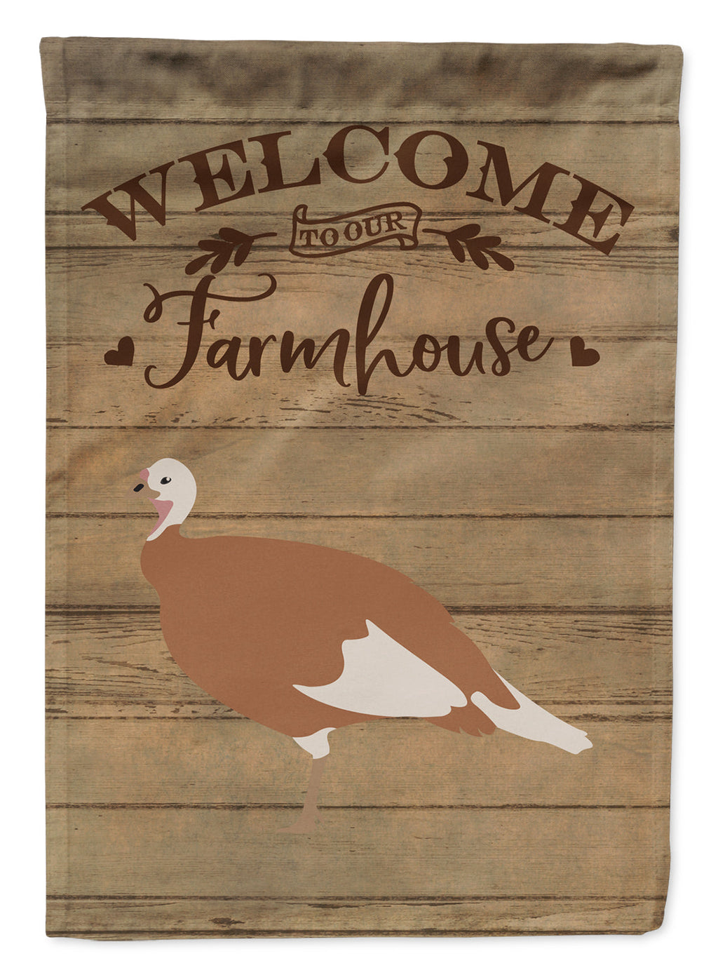 Jersey Buff Turkey Hen Welcome Garden Flag Mailbox Decorative Yard Banner Outside Patio Artwork for Flower Beds, Garden Size, Multicolor