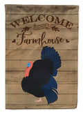 Norfolk Black Turkey Welcome Garden Flag Mailbox Decorative Yard Banner Outside Patio Artwork for Flower Beds, Garden Size, Multicolor