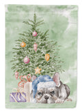 French Bulldog Black #1 Christmas Presents and Tree Garden Flag Mailbox Decorative Yard Banner Outside Patio Artwork for Flower Beds, Garden Size, Multicolor
