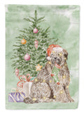 Briard Christmas Presents and Tree Garden Flag Mailbox Decorative Yard Banner Outside Patio Artwork for Flower Beds, Garden Size, Multicolor