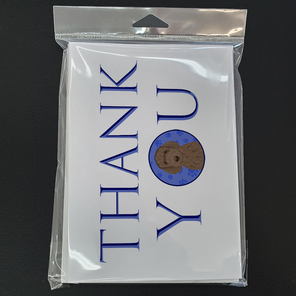 Doodle Chocolate #2 Thank You Greeting Cards Pack of 8 Blank Cards with Envelopes Whimsical A7 Size 5x7