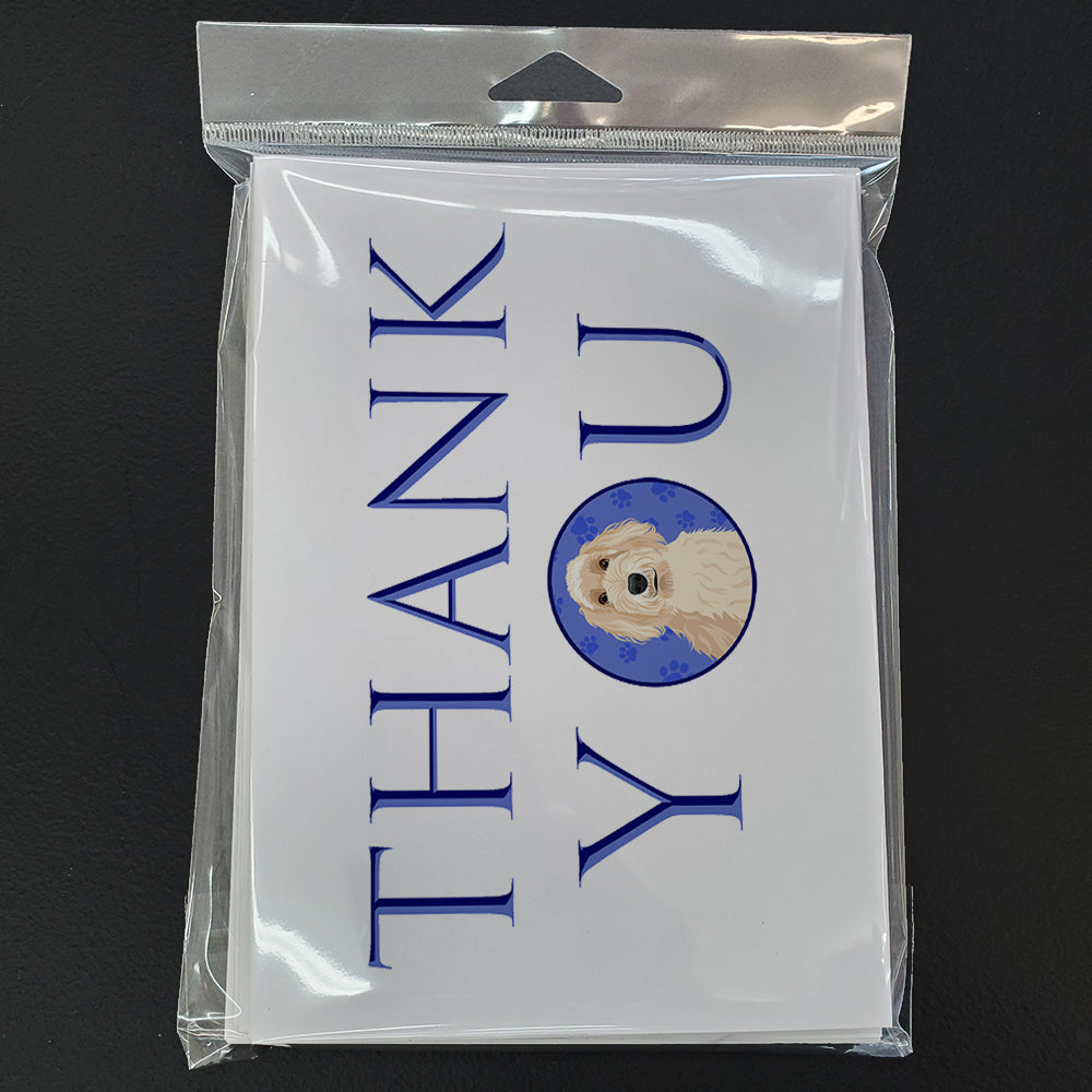 Doodle Fawn #2 Thank You Greeting Cards Pack of 8 Blank Cards with Envelopes Whimsical A7 Size 5x7