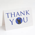 French Bulldog Chocolate Thank You Greeting Cards Pack of 8 Blank Cards with Envelopes Whimsical A7 Size 5x7
