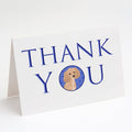 Poodle Toy Apricot Thank You Greeting Cards Pack of 8 Blank Cards with Envelopes Whimsical A7 Size 5x7