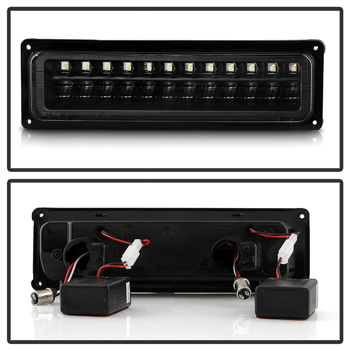 SPYDER Xtune Chevy C10 88-98 LED Bumper Lights Black CPL-CCK94-LED-BK 5022165