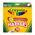 Crayola Broad Tip Markers (10?pack)