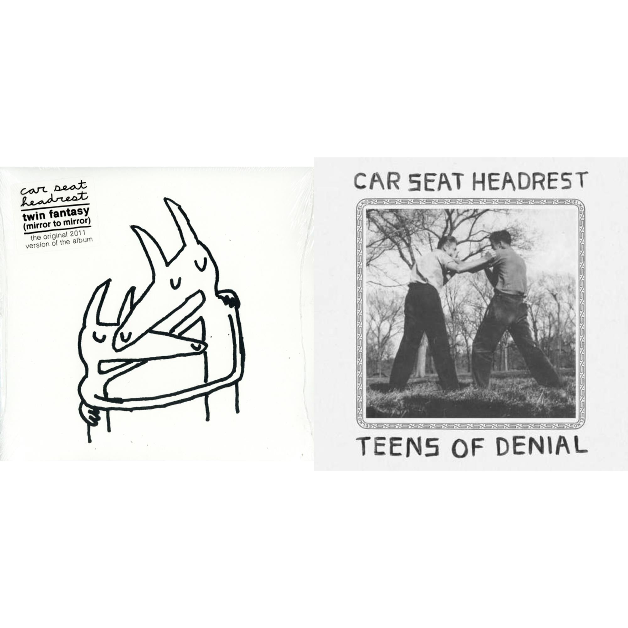 Teens Of Denial & Twin Fantasy (Mirror To Mirror) (White LP Vinyl)