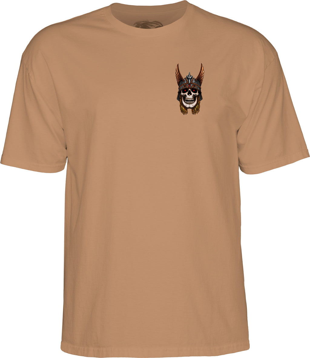 Powell Peralta Andy Anderson Skull T-shirt - Gold