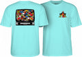 Powell Peralta Bucky Lasek Stadium T-Shirt - Celadon